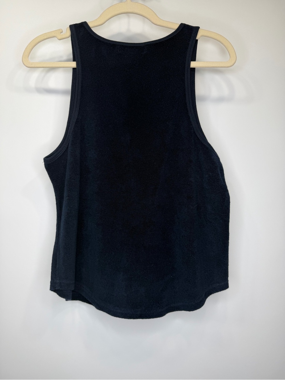 Lauren Ralph Lauren Navy Terry Cloth Tank Top Size Large - Picture 10 of 11